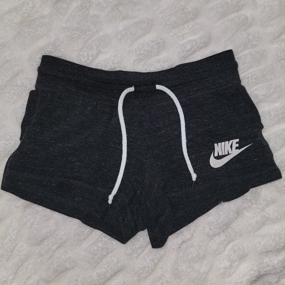 Nike Women's Charcoal Athletic Shorts